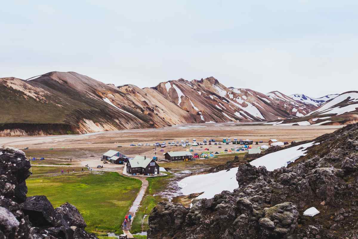 Campings payants en Islande