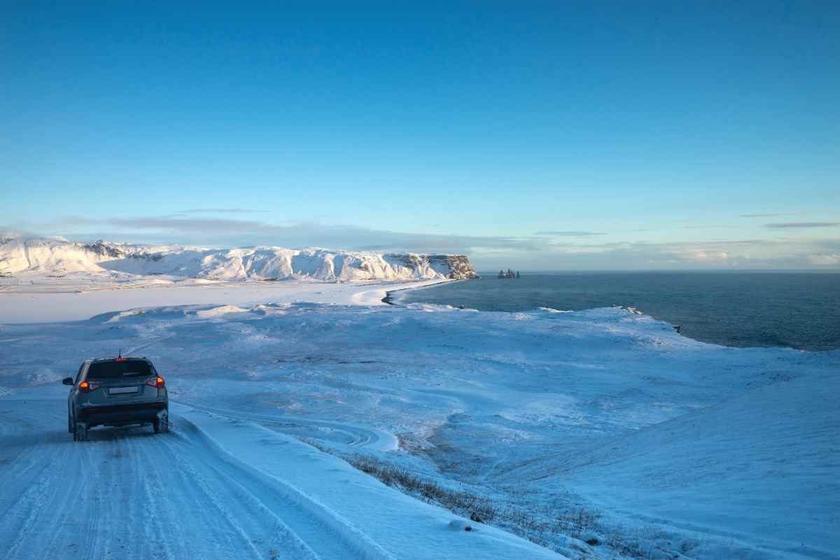 Louer une voiture en Islande en hiver